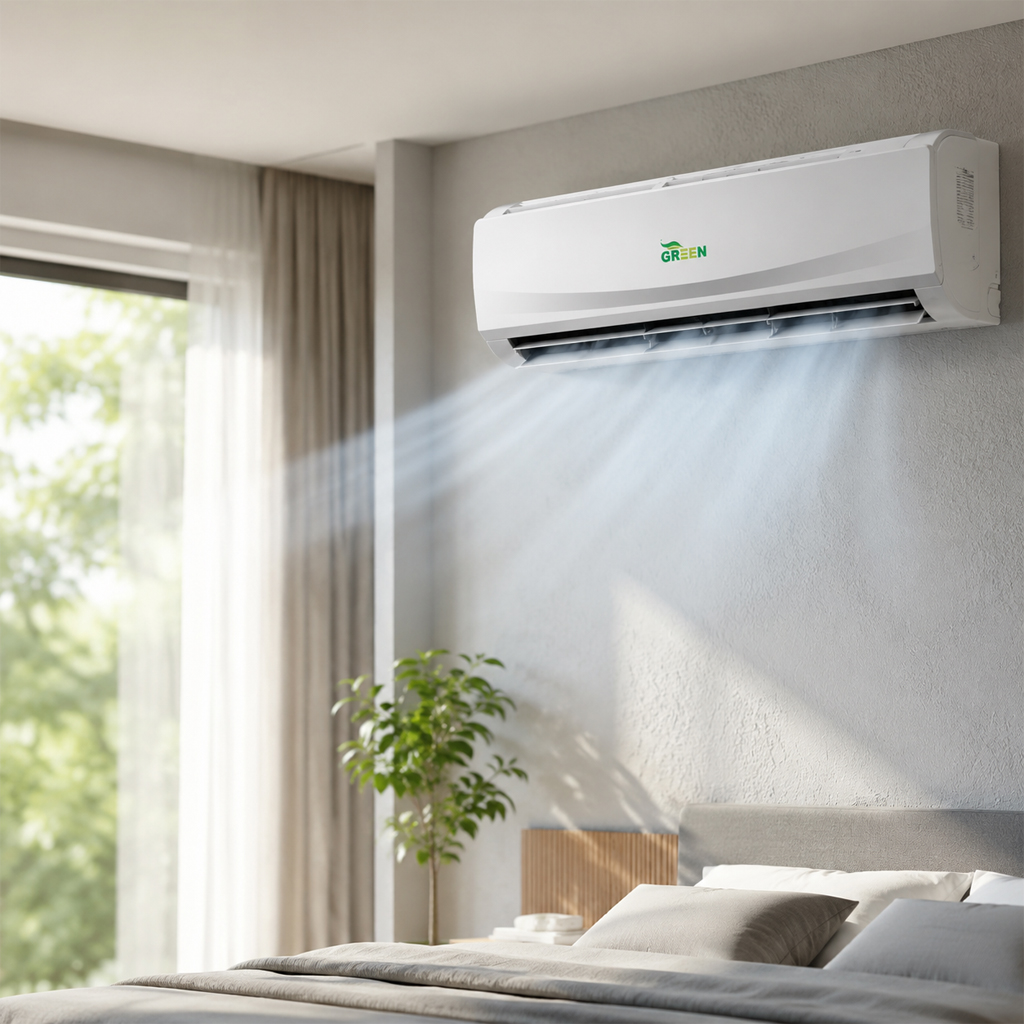 یونیت داخلی دیواری 18000 GRV گرین مدل IWGRV18P1