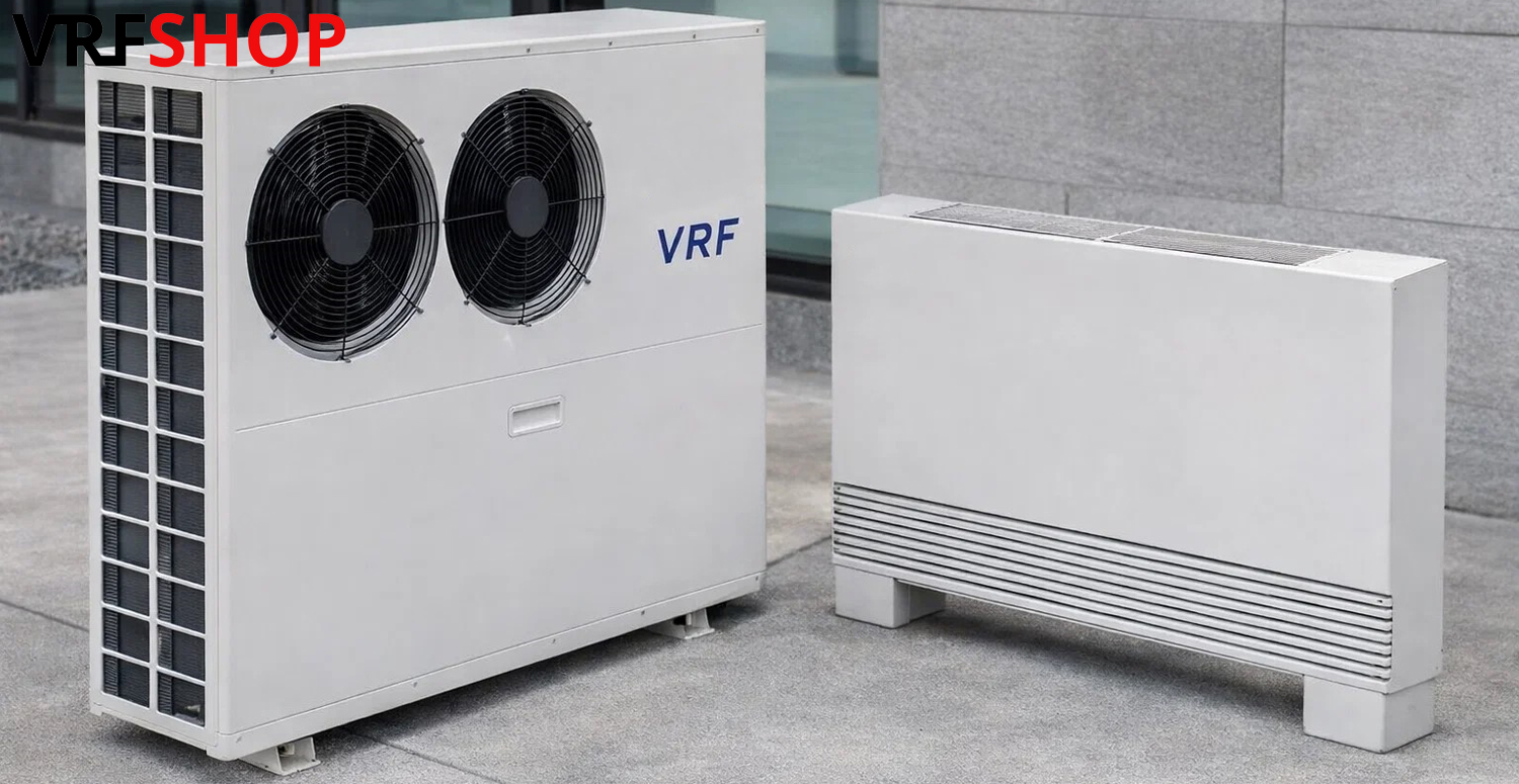 تفاوت در مصرف انرژی و راندمان عملکرد VRF و فن کویل